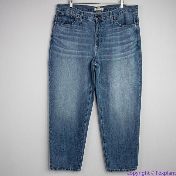 NEW Madewell The Slouchy Boyjean Rosewell Wash, 33 - Picture 3 of 16